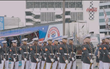 U.S. Marines support the 2026 Coca-Cola 600