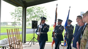 Groundbreaking ceremony for small-arms range