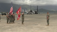 VMM-363 Change of Command Ceremony