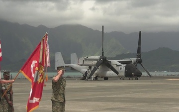 VMM-363 Change of Command Ceremony