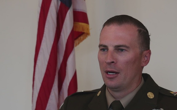Interview: U.S. Army Sgt. Maj. Matthew W. Gorman discusses Anzio Memorial Ceremony