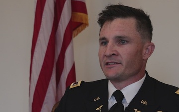 Interview: U.S. Army 1st Lt. Austin Vaughan discusses Anzio Memorial Ceremony