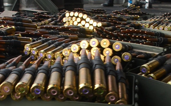Nimitz Sailors Conduct Live Fire