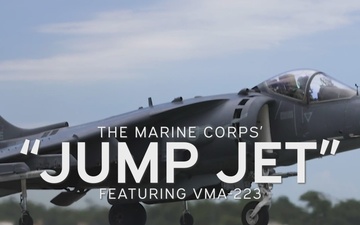 End of an Era: Marine Attack Squadron 223 celebrates the sundown of the Harrier