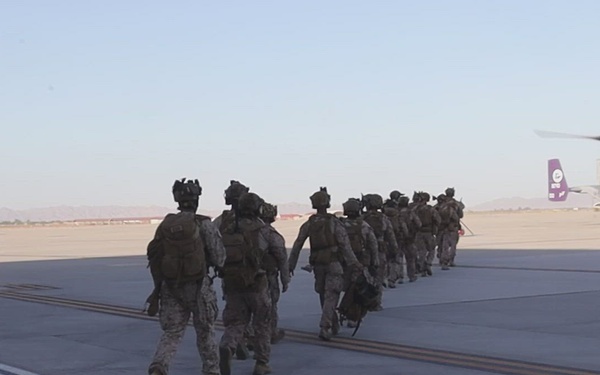 13th MEU Conducts Simulated Expeditionary Airstrike | Broll