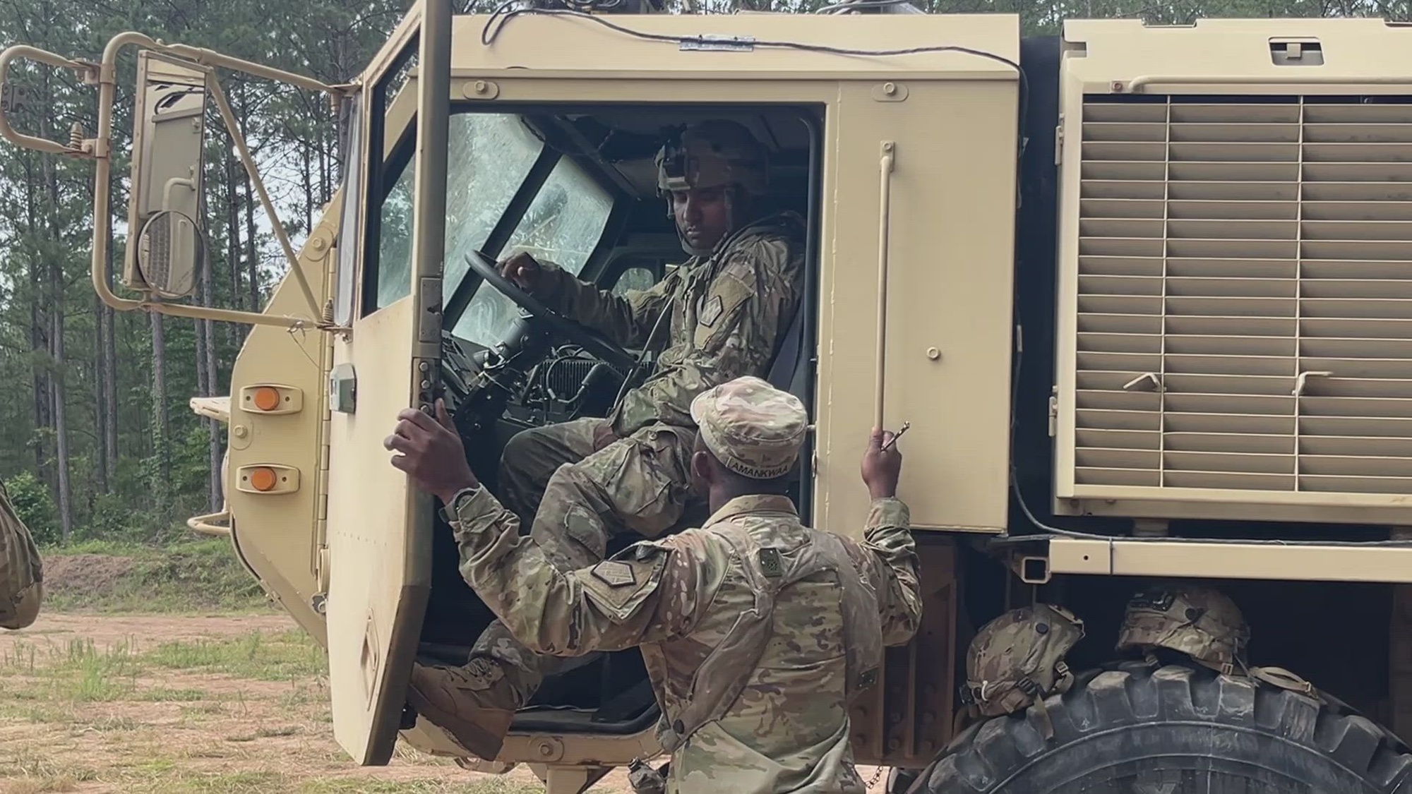 Soldiers from the 818th Support Maintenance Company out of Fort Meade, Maryland, participate in Annual Training at the Joint Readiness Training Center on Fort Polk, Louisiana, May 1-29, 2026.  The unit's mission was to provide maintenance support to the 336th Combat Sustainment Support Battalion.