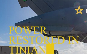 Power Restored, Recovery Continues for Tinian Residents