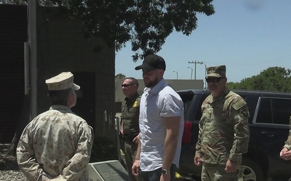 Deputy chief of staff for Department of War tours San Diego sector