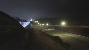 U.S. Marine with JTF-SB patrols the southern border