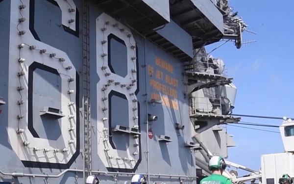 Jamaican Delegation Hosted Onboard USS Nimitz