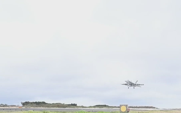Carrier Airwing Five Conducts Field Carrier Landing Practice