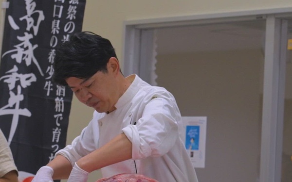 Matthew C. Perry High School Wagyu Butchery Demonstration, MCAS Iwakuni, Japan, 2026
