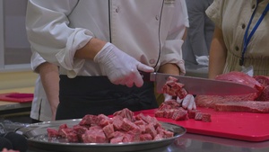 Matthew C. Perry High School Wagyu Butchery Demonstration, MCAS Iwakuni, Japan, 2026 (B-Roll)