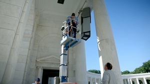 Raising the Colors at Memorial Amphitheater | Arlington National Cemetery