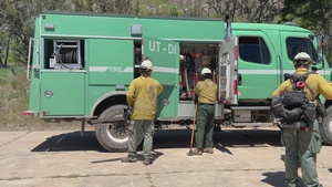 Dixie National Forest Firefighters Complete Pre-Season Scenario Training (B-Roll)