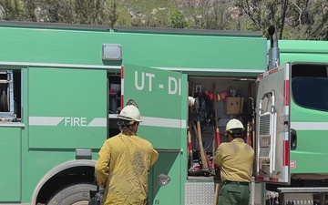 Dixie National Forest Firefighters Complete Pre-Season Scenario Training (B-Roll)