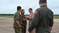 Air demonstration supports NSF and GOE Week at Maxwell Air Force Base