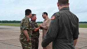 Air demonstration supports NSF and GOE Week at Maxwell Air Force Base