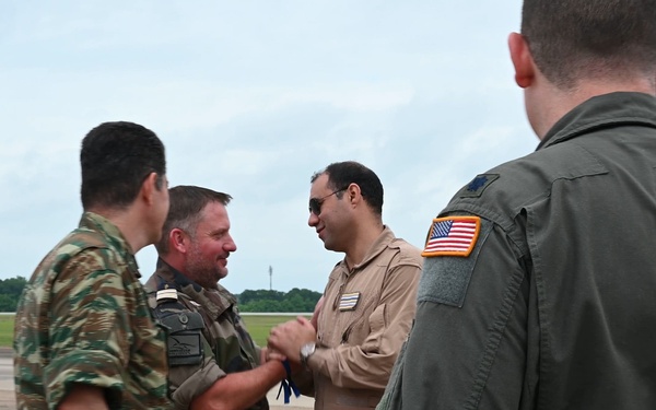 Air demonstration supports NSF and GOE Week at Maxwell Air Force Base
