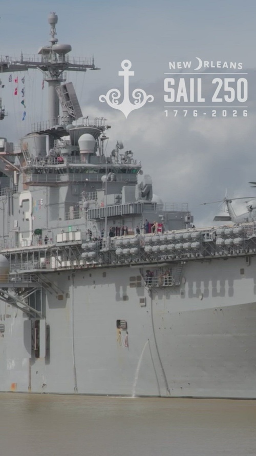 Marines Celebrate Sail 250 in New Orleans