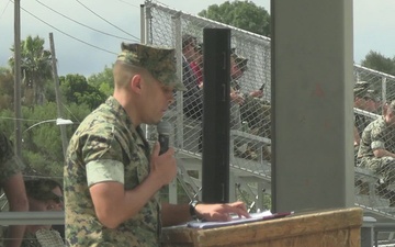 B-Roll: 1st MARDIV holds change of command ceremony