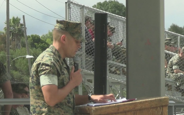 B-Roll: 1st MARDIV holds change of command ceremony