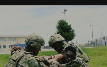 1-44 ADA Soldiers conducts Tactical Combat Casualty Care training