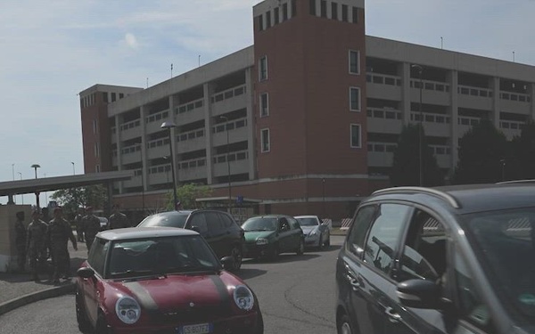 529th Military Police Company Illegal Parking announcement