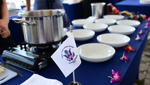U.S. Coast Guard culinary specialist partners with local New Orleans chef in Sail 250 seafood cookoff