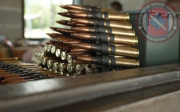 39th IBCT Conducts M2 Qualification at Fort Chaffee