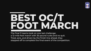 Best OC/T Competition, Ruck March