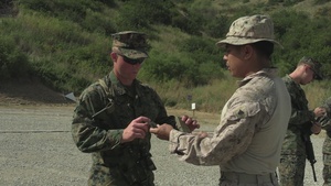 B-Roll: U.S. Marines with 1st CEB host live-fire range for Midshipmen