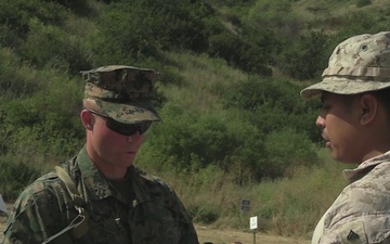 B-Roll: U.S. Marines with 1st CEB host live-fire range for Midshipmen