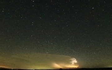 Light Strom over Potato Hill