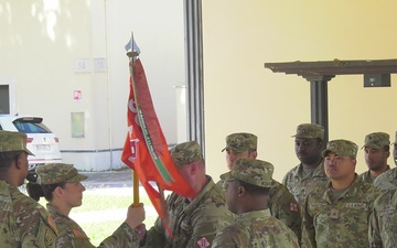 Headquarters and Headquarters Detachment 509th Strategic Signal Battalion change of command ceremony