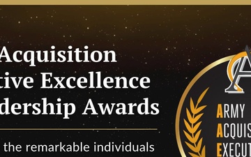 2024 Army Acquisition Executive (AAE) Excellence in Leadership Awards