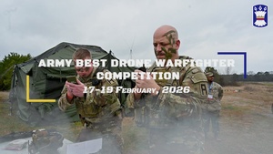 Army Best Drone Warfighter Competition