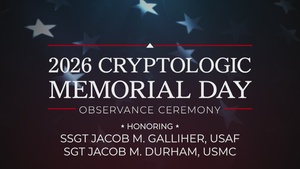 2026 NSA Cryptologic Memorial Day Observance Full Ceremony