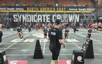The U.S. Army Warrior Fitness Team Competes in the Syndicate Crown Last Qualifier Competition