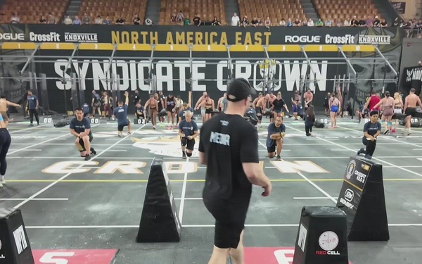 The U.S. Army Warrior Fitness Team Competes in the Syndicate Crown Last Qualifier Competition