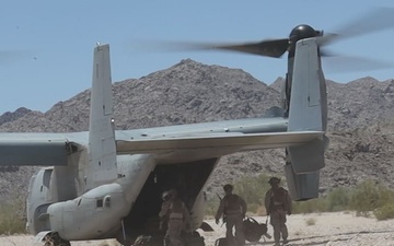 13th MEU BLT 2/4 Conducts a Simulated Sensing Expeditionary Advanced Base Mission | Broll