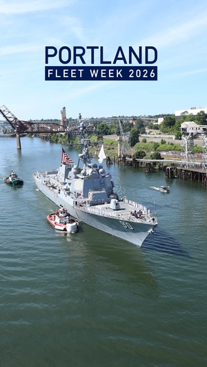 Ship Arrival Portland Fleet Week 2026