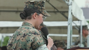 H&HS Change of Command Ceremony