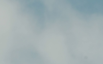 B-Roll Paratroopers conduct parachute demonstration for French school at D-Day 82