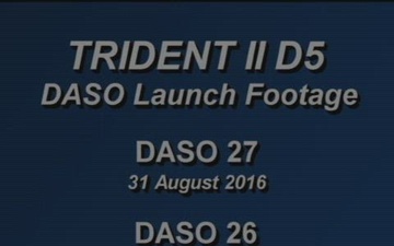 Trident II D5 Flight Test Compilation Video