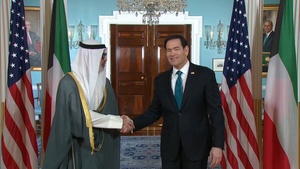 Secretary of State Marco Rubio meets with Kuwaiti Foreign Minister Sheikh Jarrah Jaber Al-Ahmad Al-Sabah