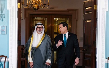 Secretary of State Marco Rubio meets with Kuwaiti Foreign Minister Sheikh Jarrah Jaber Al-Ahmad Al-Sabah
