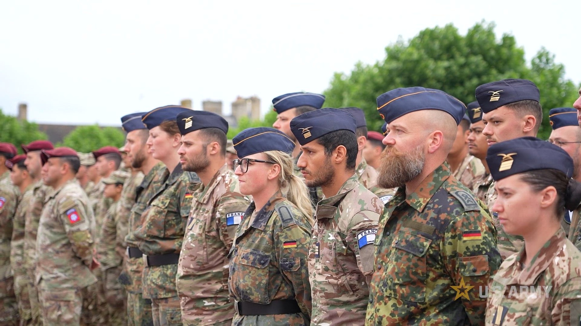 Today in Sainte-Mère-Église, we honored the legacy of General Dwight D. Eisenhower and the enduring impact of his leadership during the liberation of Normandy.

Lt. Gen. Mark Landes delivered powerful remarks reflecting not only on Eisenhower’s strategic brilliance, but also on his close friendship with Gen. Omar Bradley, a bond built on trust, mutual respect, and shared sacrifice during one of history’s most pivotal moments.

Their partnership reminds us that great leadership is not only about decisions made in war, but also about the relationships that sustain them.

As we remember their legacy, we continue to honor the courage and unity that defined the Allied effort and changed the course of history.