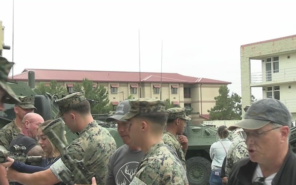 B-Roll: U.S. Marines with 1st LAR host Warrior Day for family members