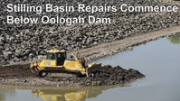 Stilling Basin Repairs Commence at Oologah Dam